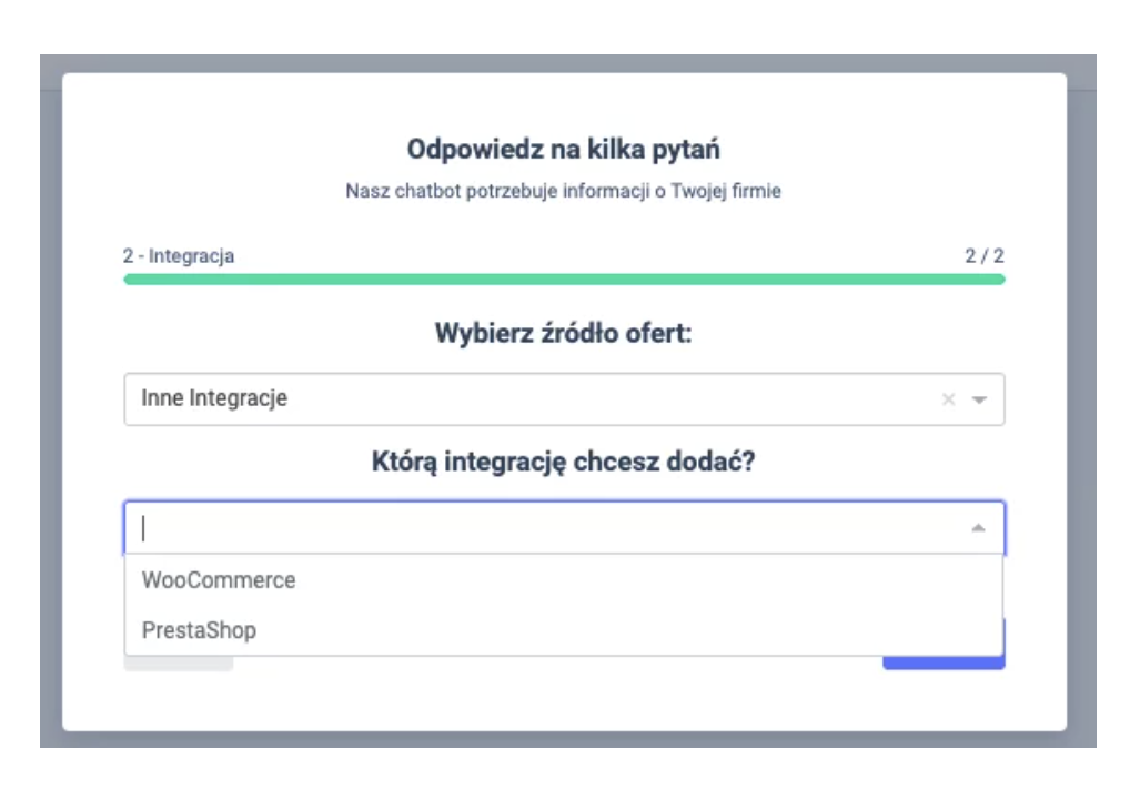Asystent AI: pobieranie ofert z WooCommerce i PrestaShop