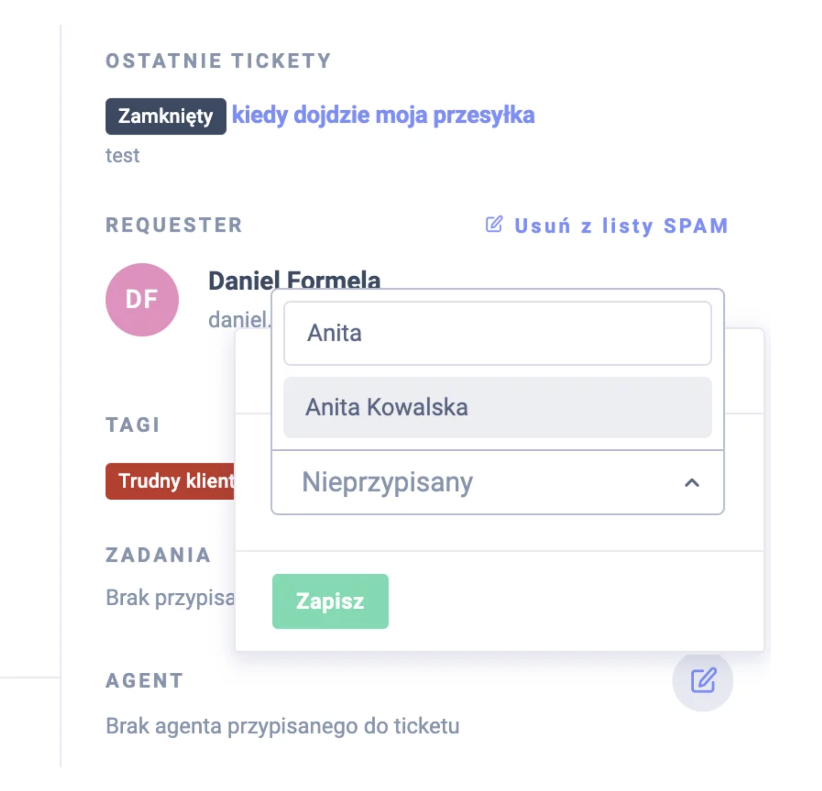 Nowe możliwości dotyczące agentów