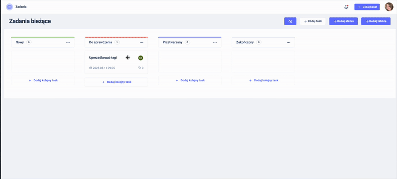 Nowe możliwości modułu zadań
